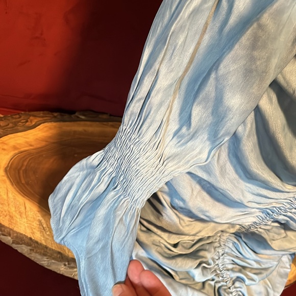 Drawstring Ruched Bodycon Mini Dress - Picture 3 of 9